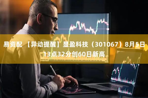 易资配 【异动提醒】显盈科技（301067）8月5日13点32分创60日新高