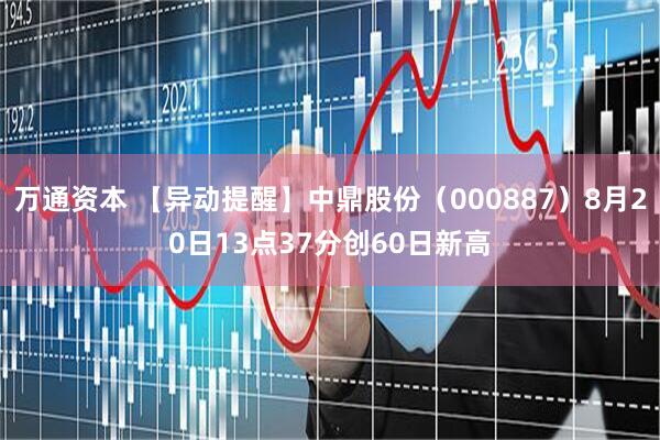 万通资本 【异动提醒】中鼎股份（000887）8月20日13点37分创60日新高